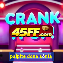 palpite dona sônia